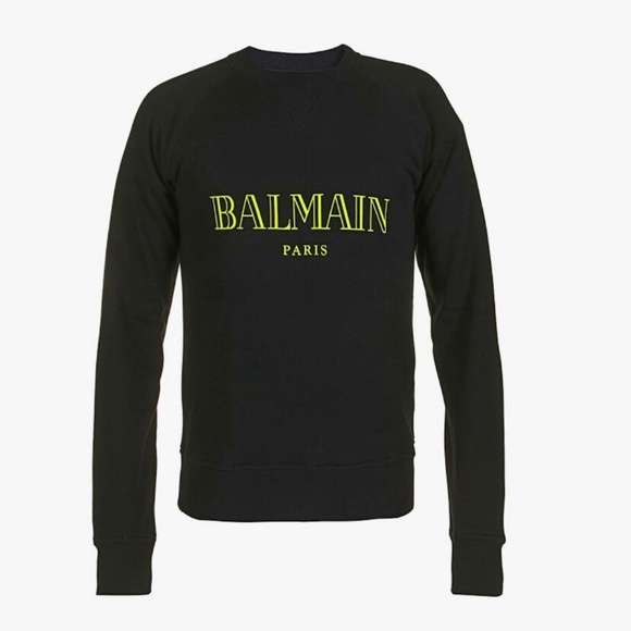 Balmain | Shirts | Balmain Crewneck Sweatshirt | Poshmark